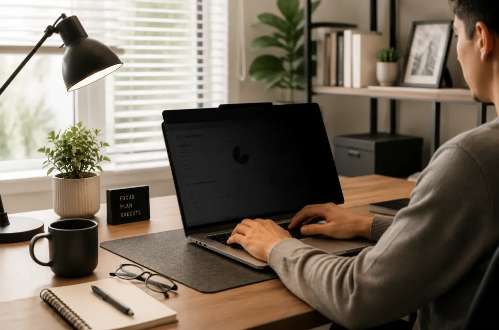 Creative iPad desk setup with Apple Pencil for digital artists and note taking