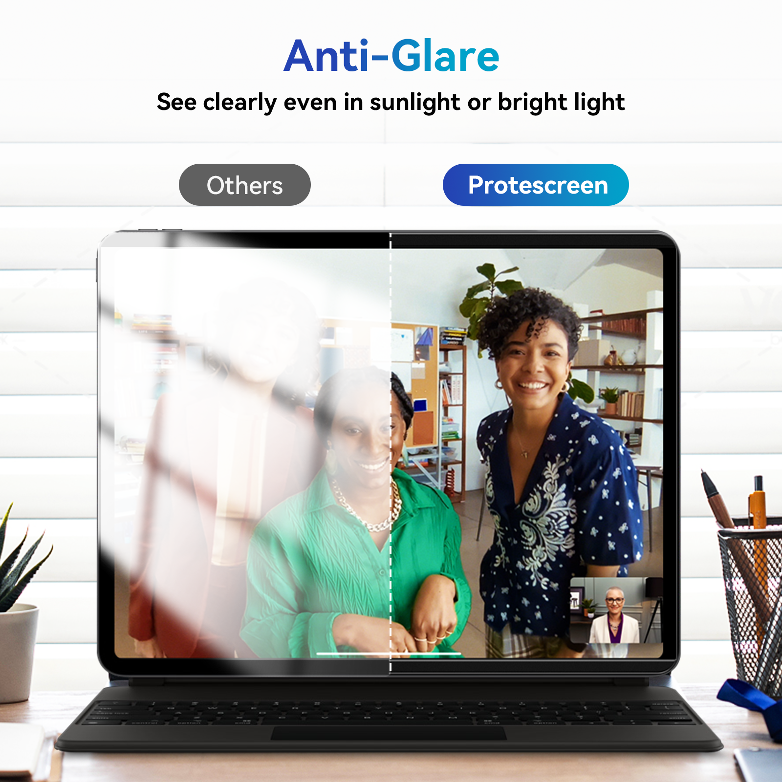 Magnetic Privacy Screen Protector for Ipad